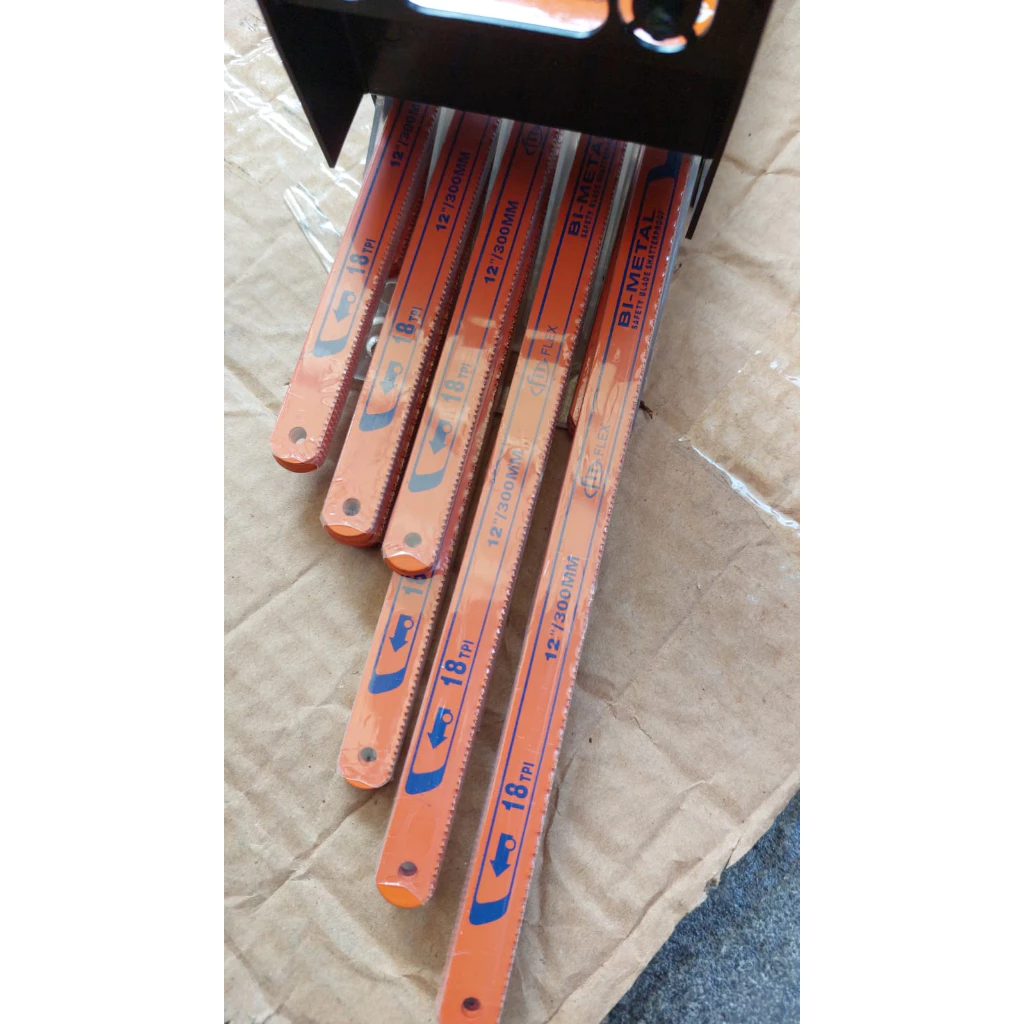 Mata Gergaji Alat Potong Besi Pipa PVC  Logam 2 Sisi — 4