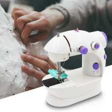 Mesin Jahit Mini Portable SM 202A Sewing Machine Lampu LED Praktis — 4