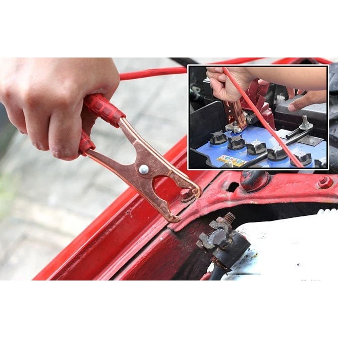 Kabel Jumper Pancingan Aki Booster Car Emergency battery Accu — 4