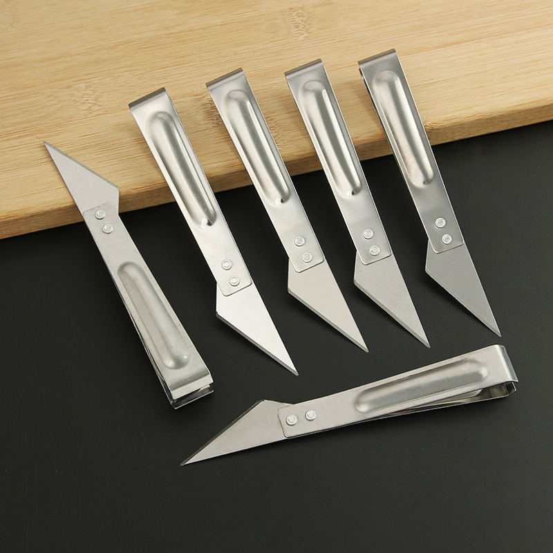 Pinset Alat Pencabut Bulu Ayam 2in1 Stainless Steel 14 cm — 6