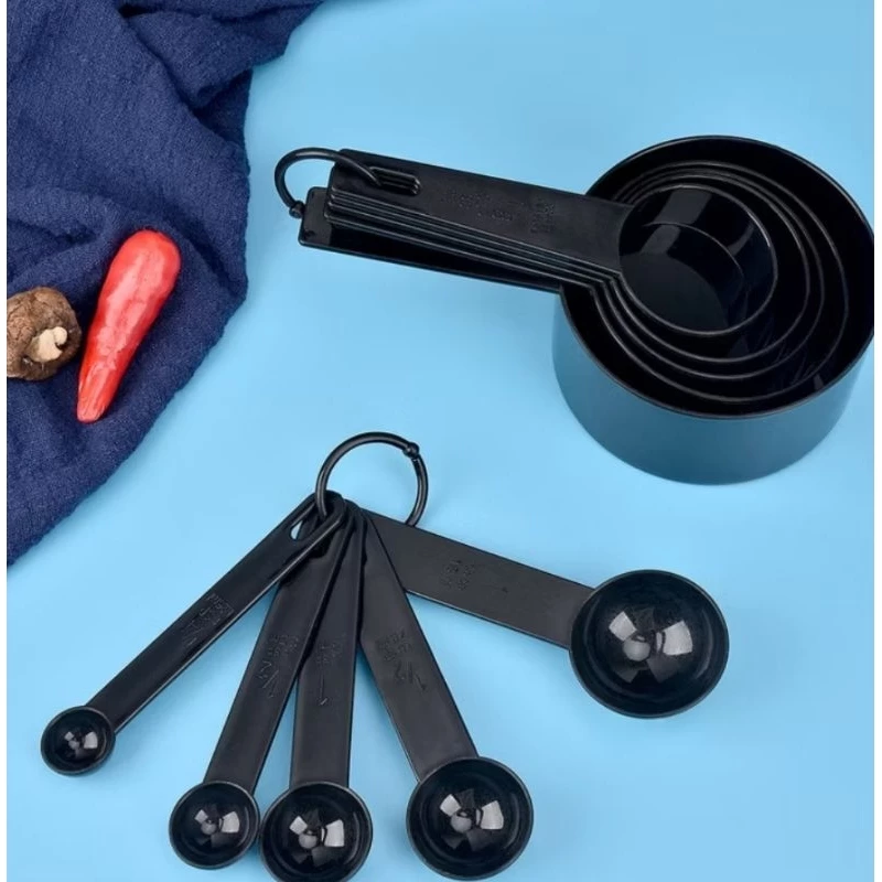 Set Pengukur Sendok Takar Ukur Bumbu Dapur Plastik 10 In 1 — 7