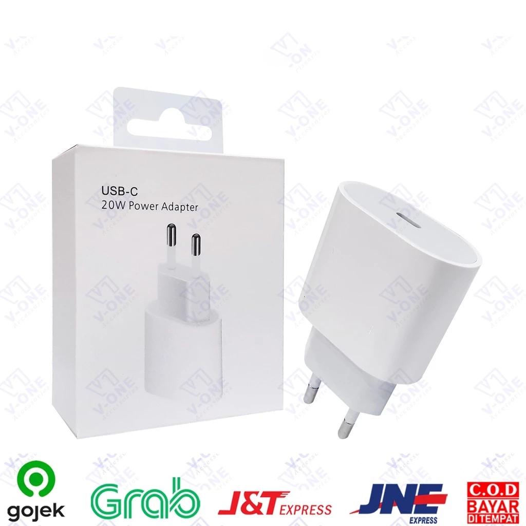 Adaptor Charger Lightning 25W USB C Fast Charging Smartphone Canggih — 3