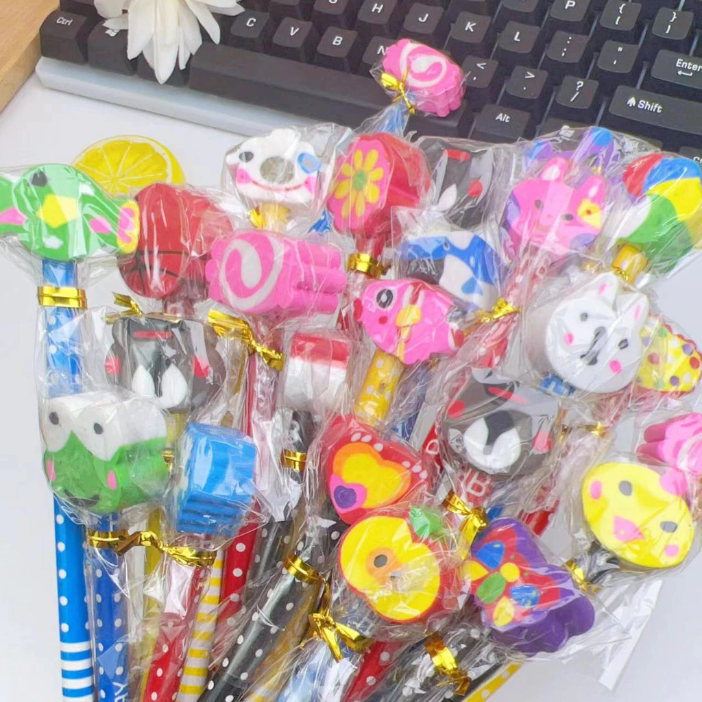 Cartoon Pensil with eraser — 2