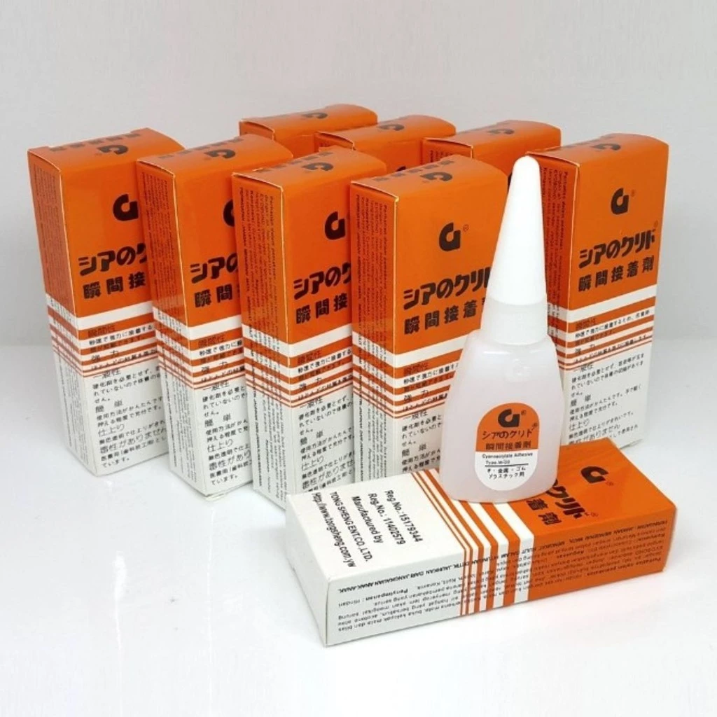 Lem Korea G Asli Cair Kuat Serbaguna Super Glue Perekat Plastik Karet — 9