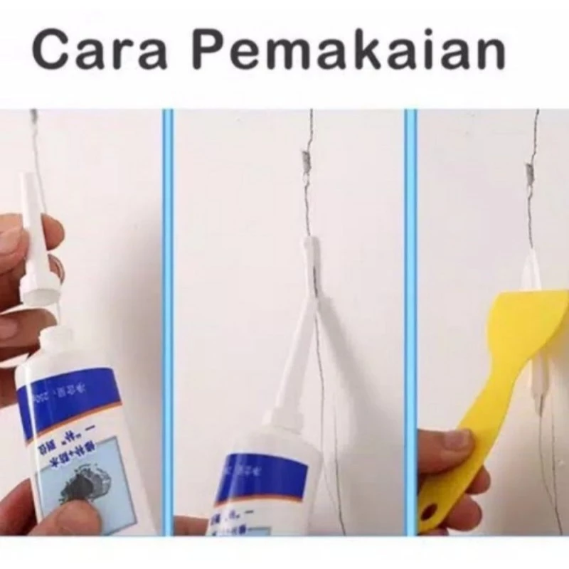 Pasta Dempul Penambal Dinding Tembok Lantai Magic Wall Repair Cream — 3