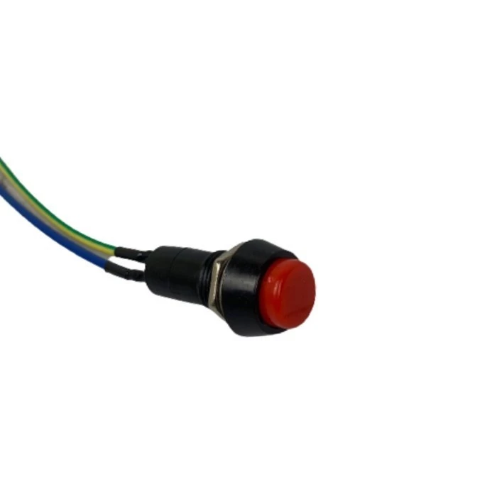 Saklar Push Button Tombol On Off  Bulat Motor Switch Mobil Kendaraan — 5