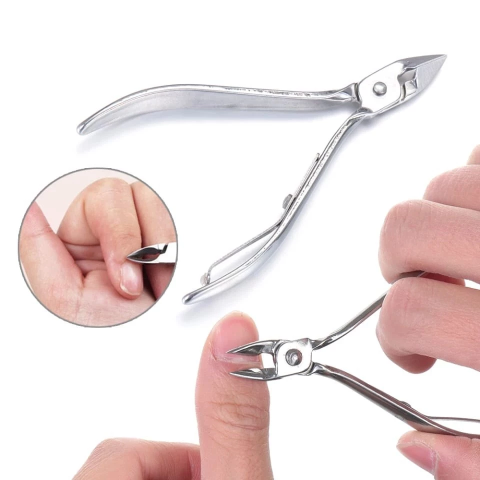 Gunting Kuku Kaki Lancip Cantengan Kecil Stainless Steel — 4