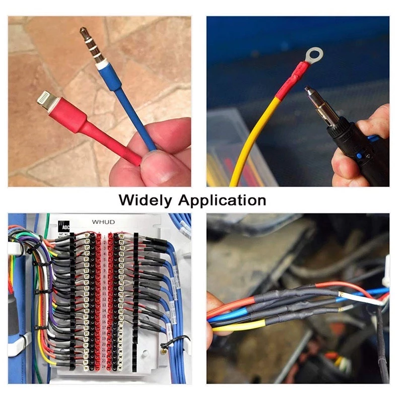 Kabel Isolasi Bakar Heat Shrink Selang Konektor Penyambung Cable — 5