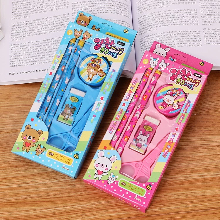 stationary set Alat Tulis Lucu Dengan Character 5 pcs — 4