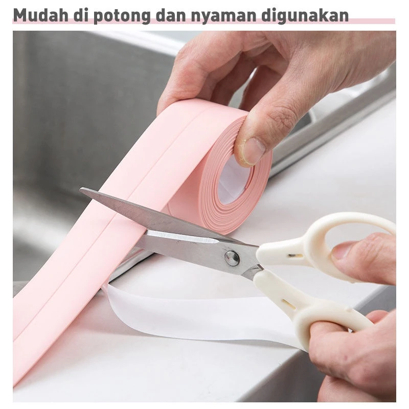 Solatip Seal Tape Proteksi Penutup Celah Siku Karet Pengaman Serbaguna — 5
