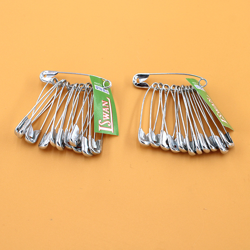 Peniti L Swan Stainless Original Safety Pin Hijab Silver L Swan  Peniti Hijab Stainless L Swan Asli dengan Bahan Tidak Patah dan Fleksibel — 7