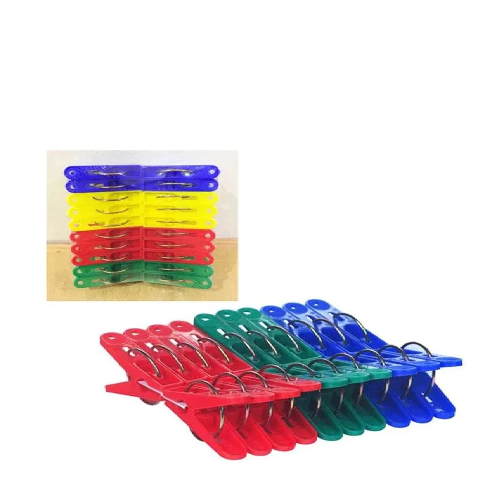 Jepitan Baju 20PCS Warna Warni Anti Slip Tahan Lama — 3