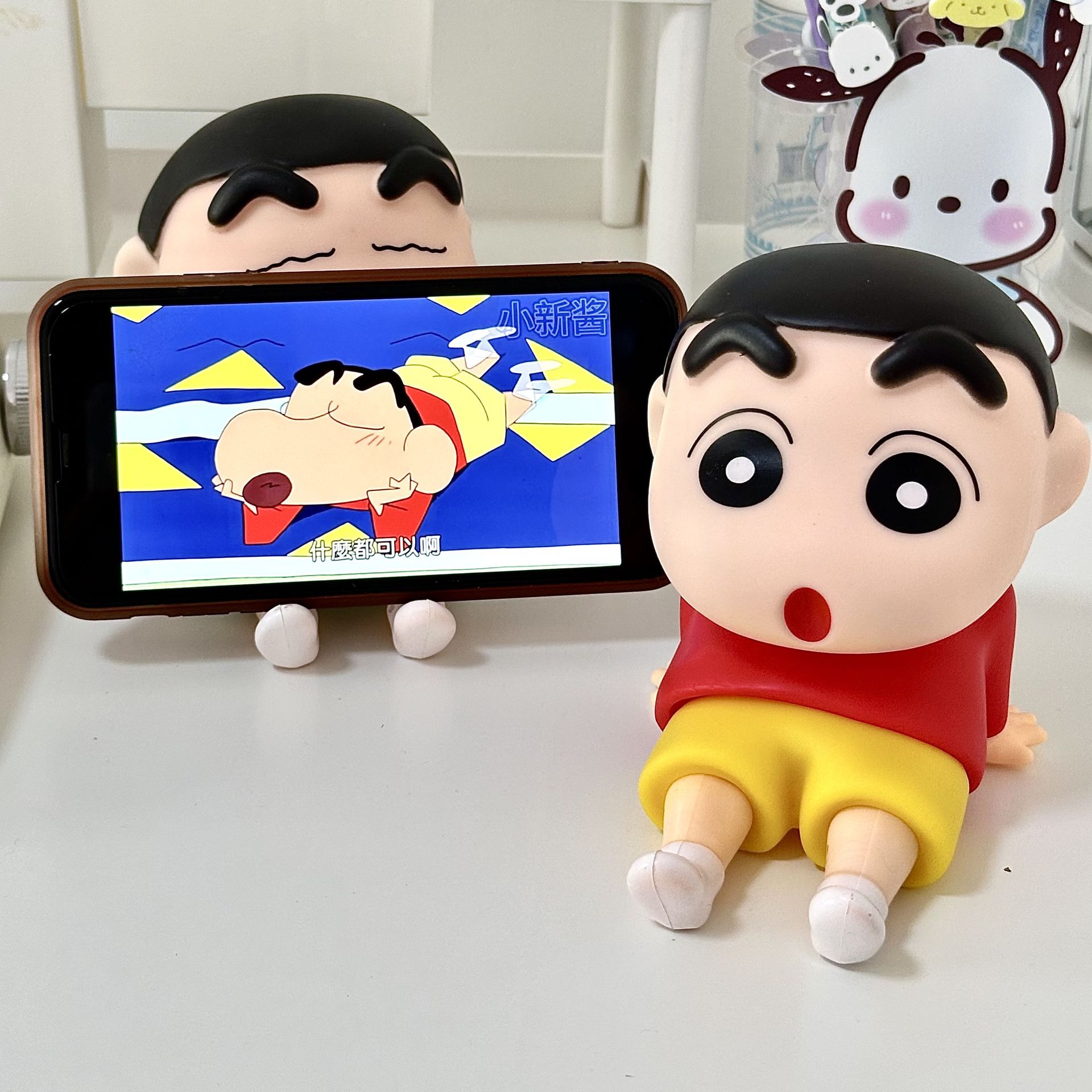 Phone Holder Sandaran Hp Lucu karakter Kartun Penyangga Ponsel — 3