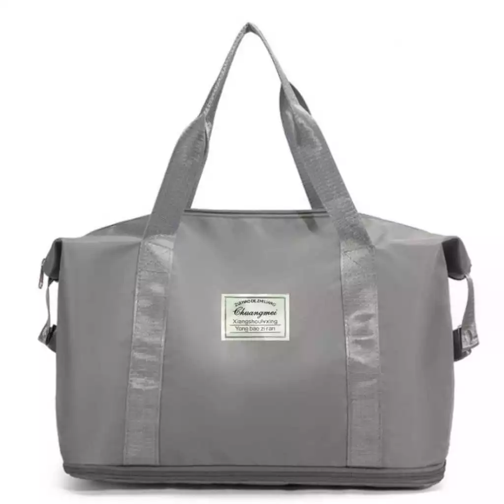 Duffle Bag Travel Lipat Waterproof Tas Gym Penyimpanan Kapasitas Besar