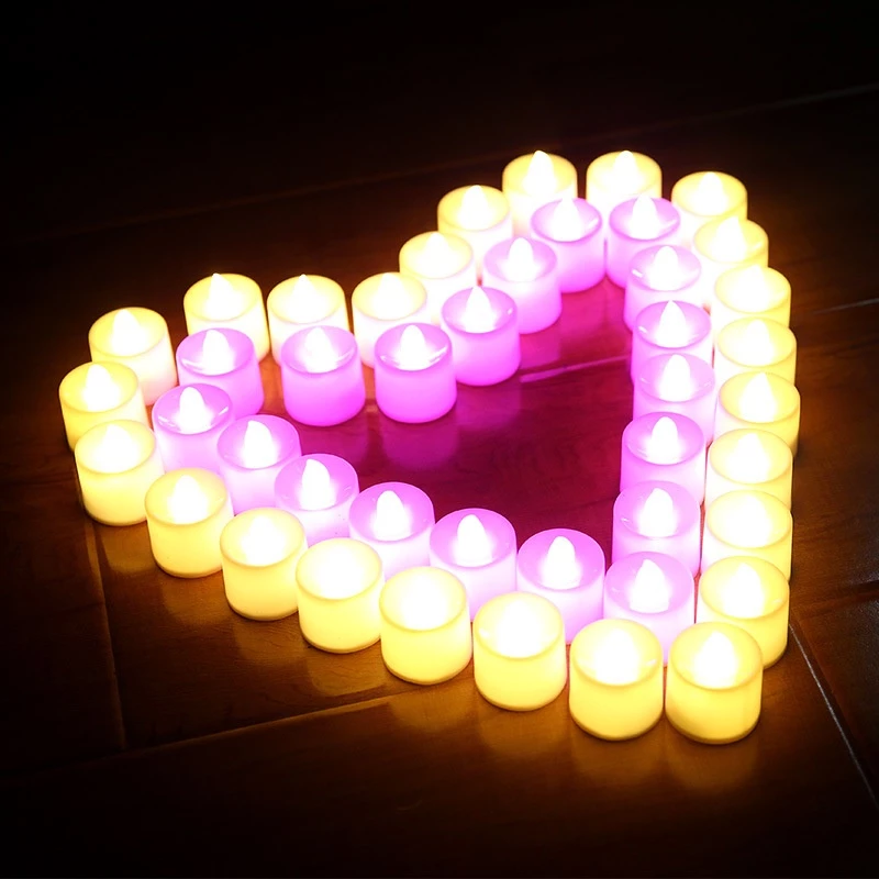 Lilin LED Mini dan Sedang Candle Light Lamp Dekorasi Kamar Tidur — 7