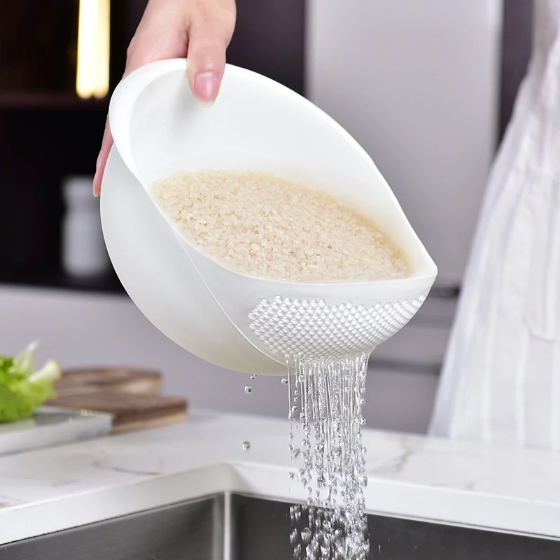 Baskom Cuci Beras Multiguna dengan Penyaring Aman dan Food Grade — 7