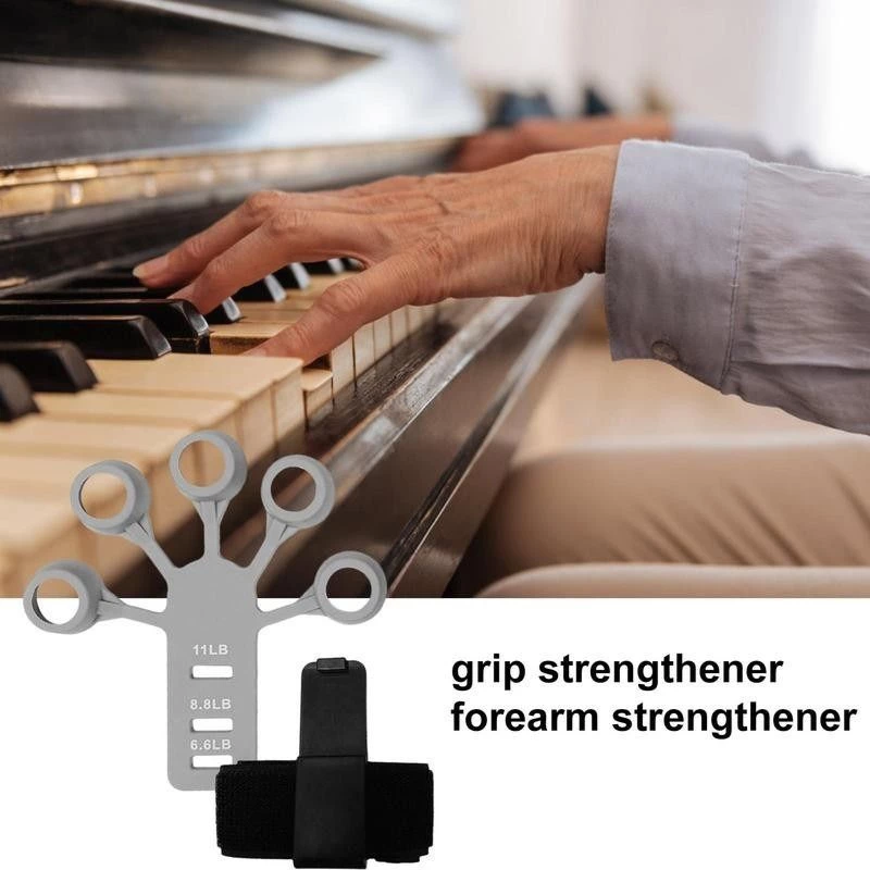 Finger Trainer Alat Latihan Cengkraman Jari Fleksibilitas — 4