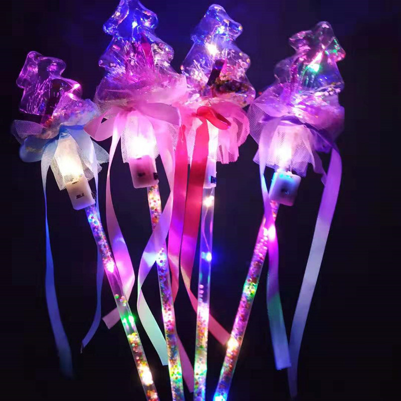 Tongkat Sihir Lampu Peri Magic Cantik Mainan Anak LED Variasi Warna — 4