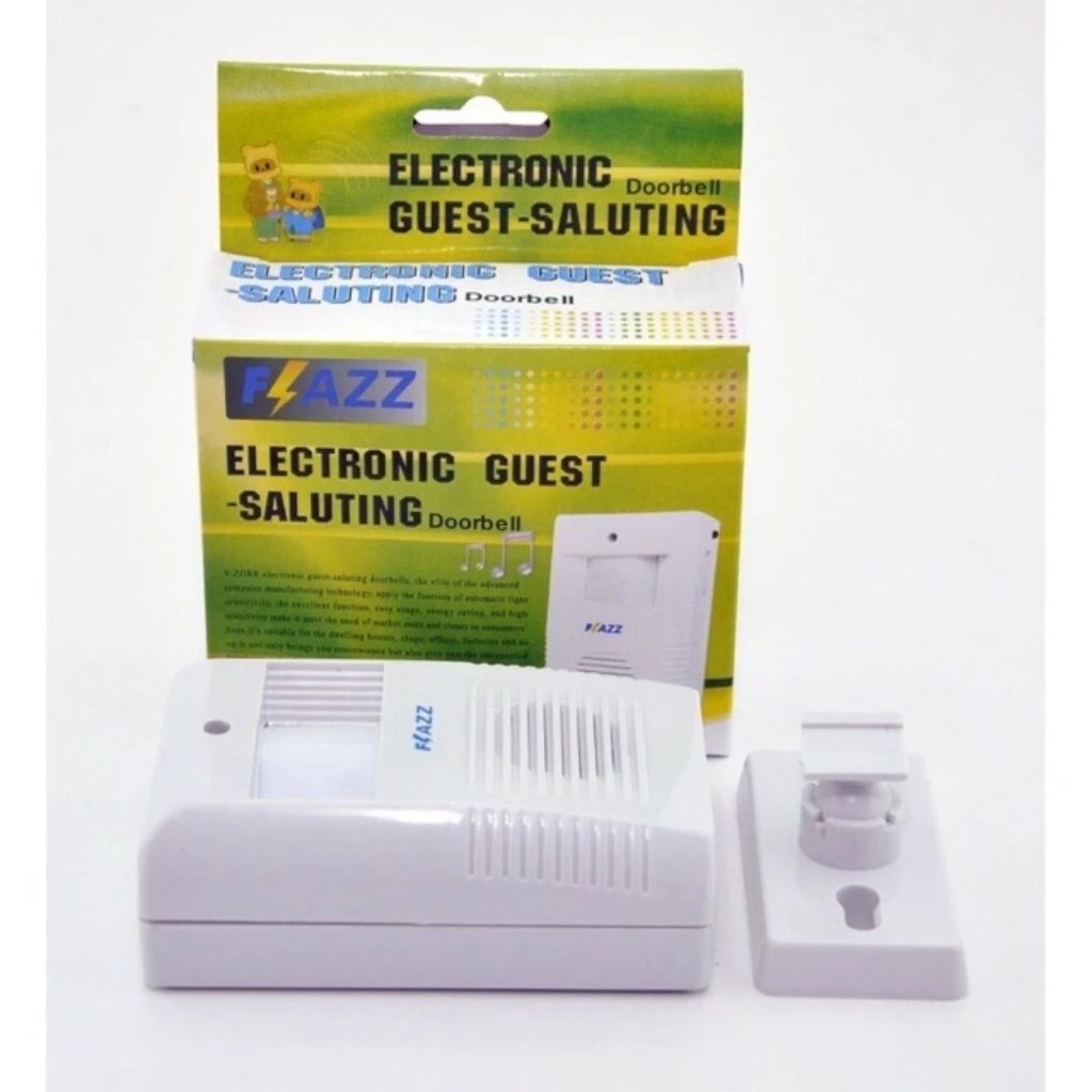 Bel Pintu Elektronik Pintar Sensor Gerak FLAZZ 2 Mode — 6