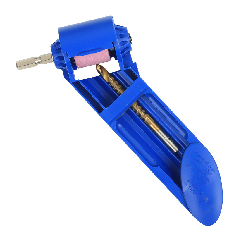 Drill Bit Sharpener Guide Alat Pengasah Mata Bor Tersedia Set Refill — 6
