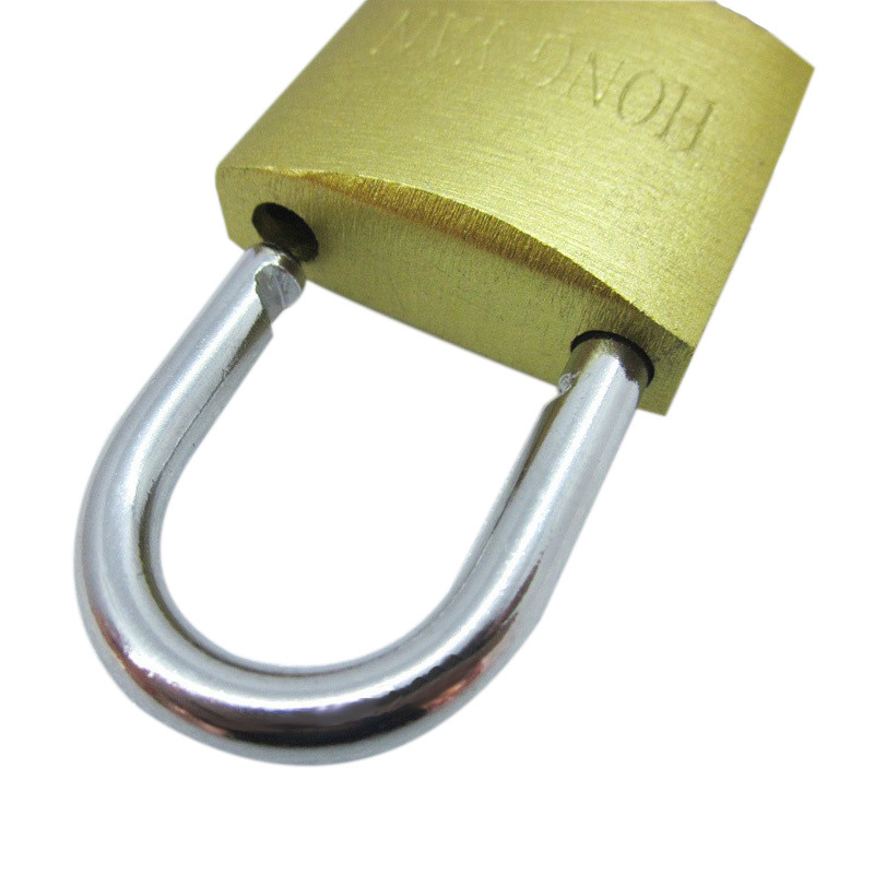 Gembok Koper Kuning Kecil Model Press 20mm Serbaguna — 8