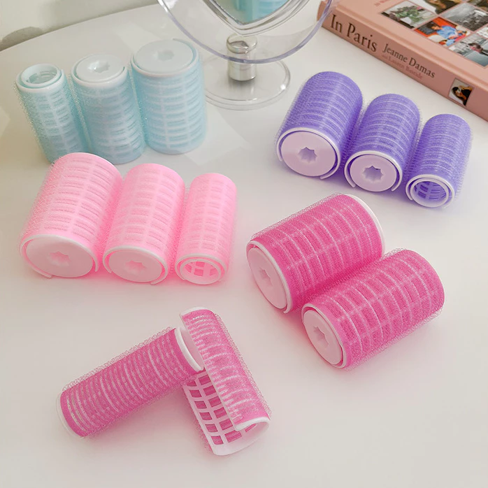 Hair Rollers Roll Rambut Besar Curler Pengeriting Jumbo Praktis — 6