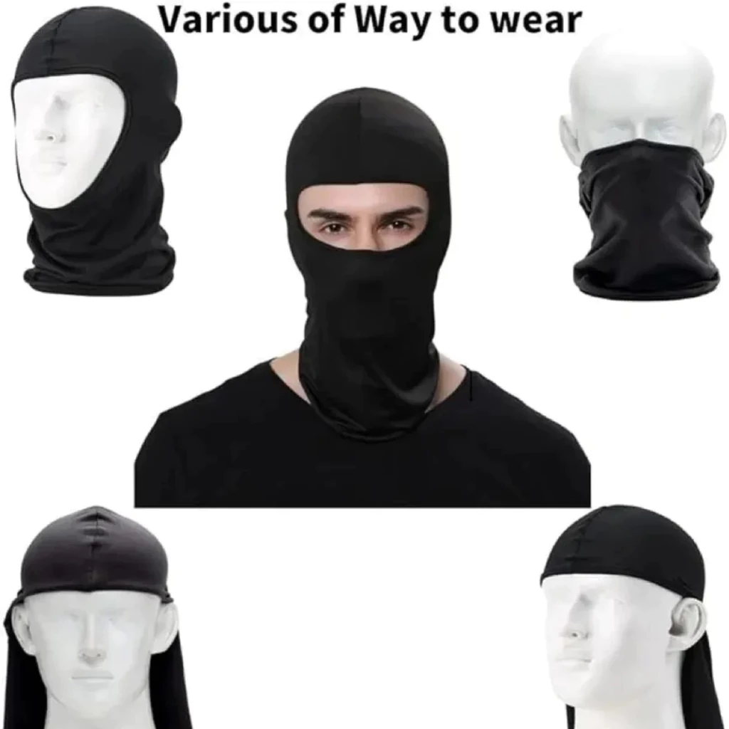 Masker Ninja Pria Model Motor Berkendara Anti Debu Polusi Nyaman — 5