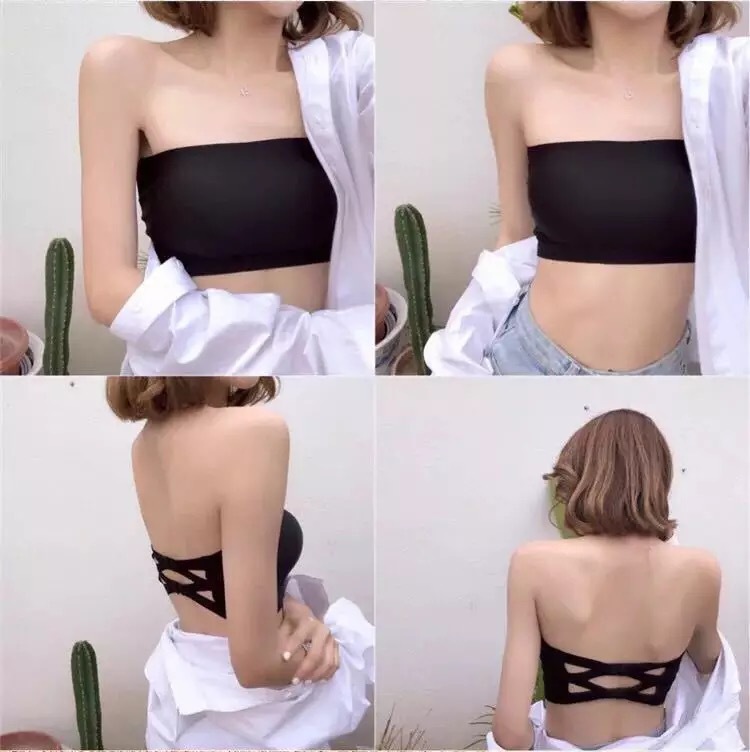 Kemben Bra Sport Seamless Tanpa Tali — 5
