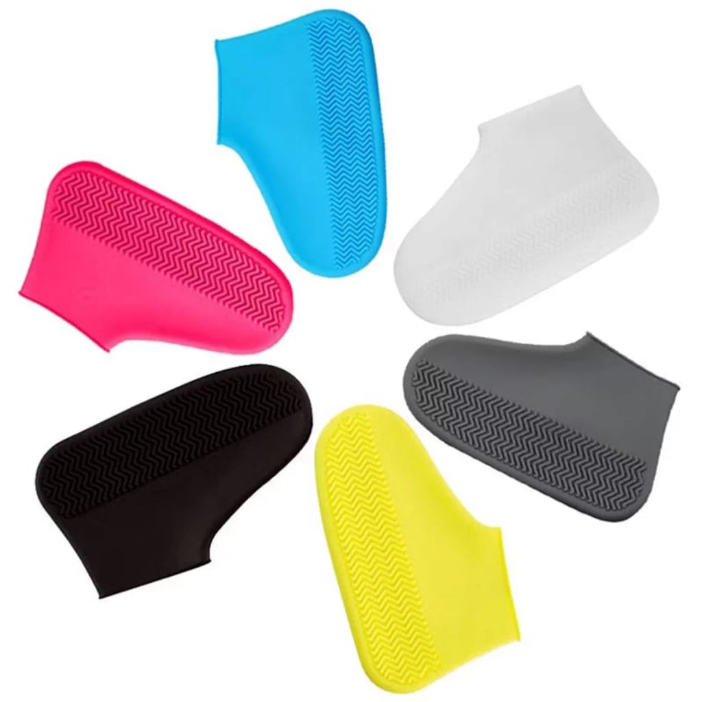 Cover Sepatu Anti Air Hujan Waterproof Bahan Karet Silikon Latex — 8