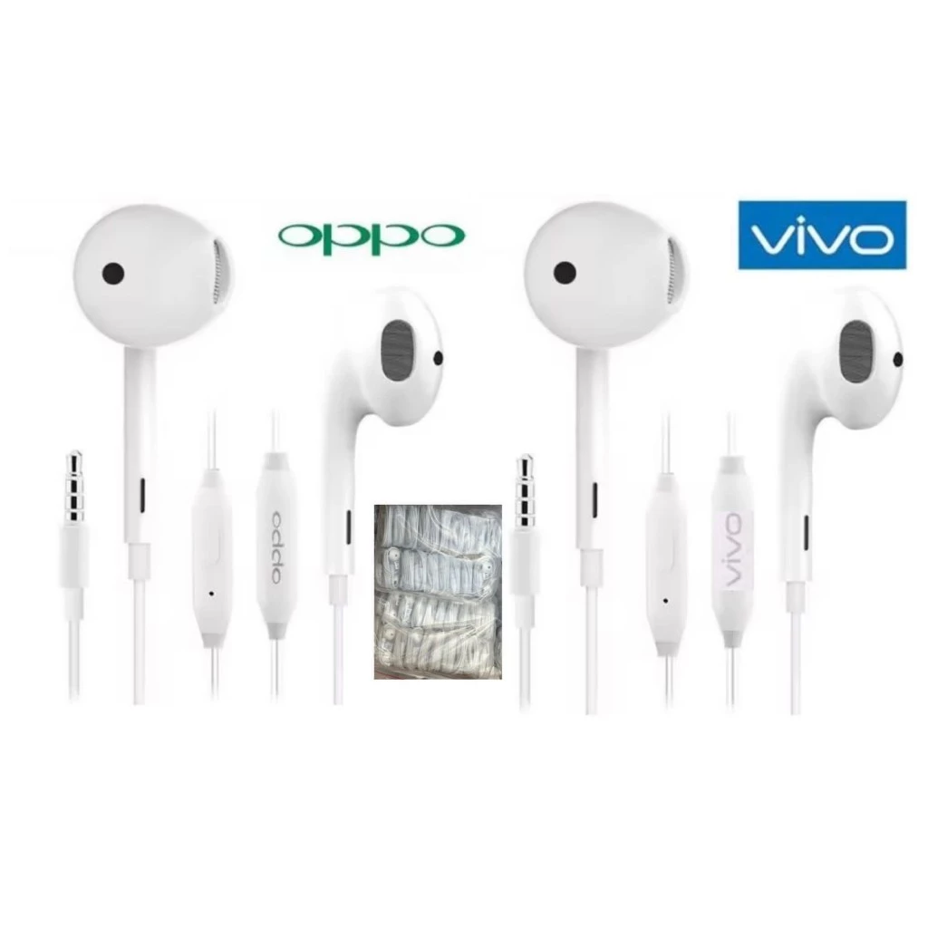 Headset Earphone Kabel MH135 Suara Jernih Nyaman Dipakai