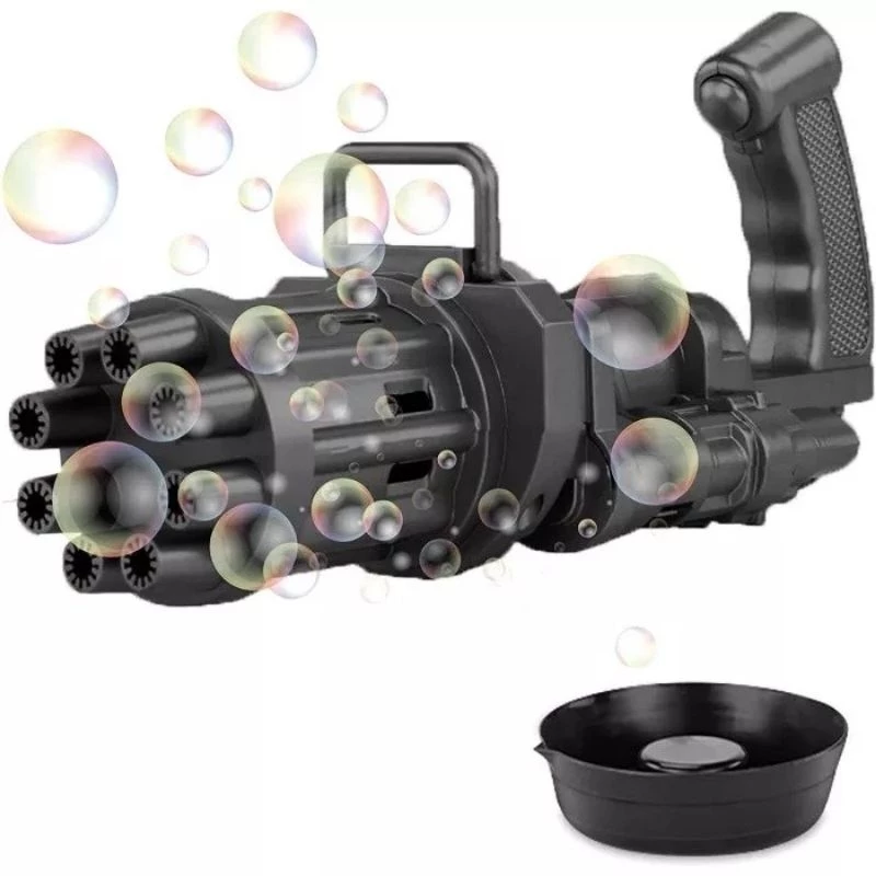 Mainan Viral Gelembung Sabun Otomatis Elektrik Bubble Gun — 4