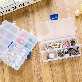 Kotak Obat Tempat Penyimpanan Obat Aksesoris 10 Sekat Multifungsi — 7