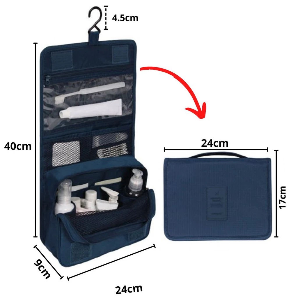 Travel Bag Storage Tas Penyimpanan Multifungsi Banyak Sekat Waterproof