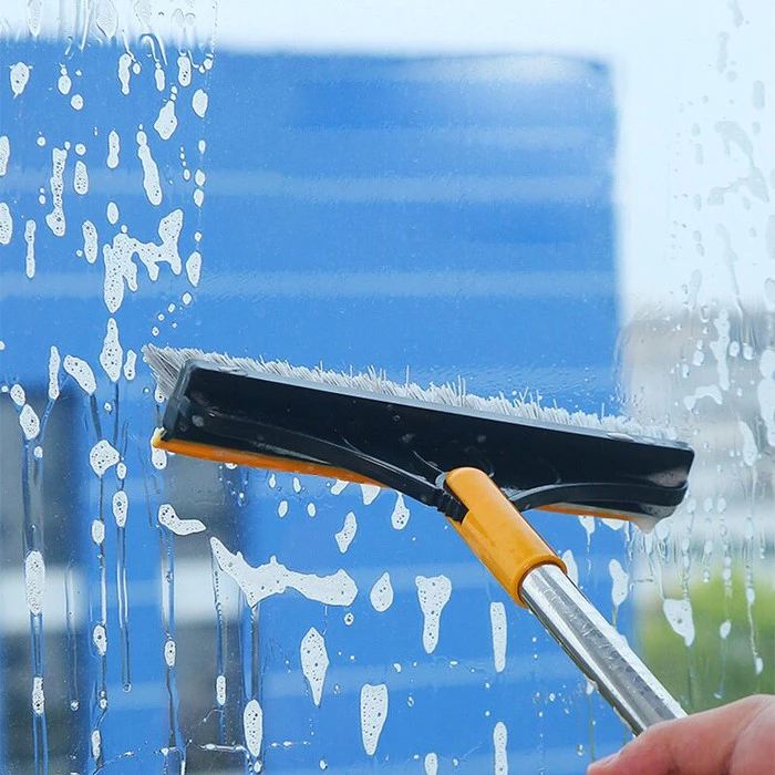 Sapu Sikat Lantai Kamar Mandi dan Wiper Magic Broom Wiper 2in1 — 9