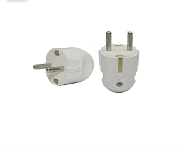 Steker Arde Colokan Listrik Bentuk Bulat Daya 10A 250V — 3