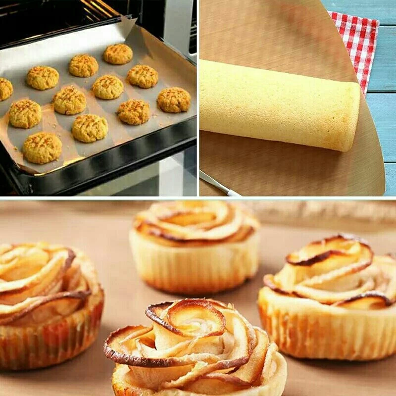 Sliphat Kain Roti Alas Panggang Oven 60x40cm Anti Lengket Baking Sheet — 4