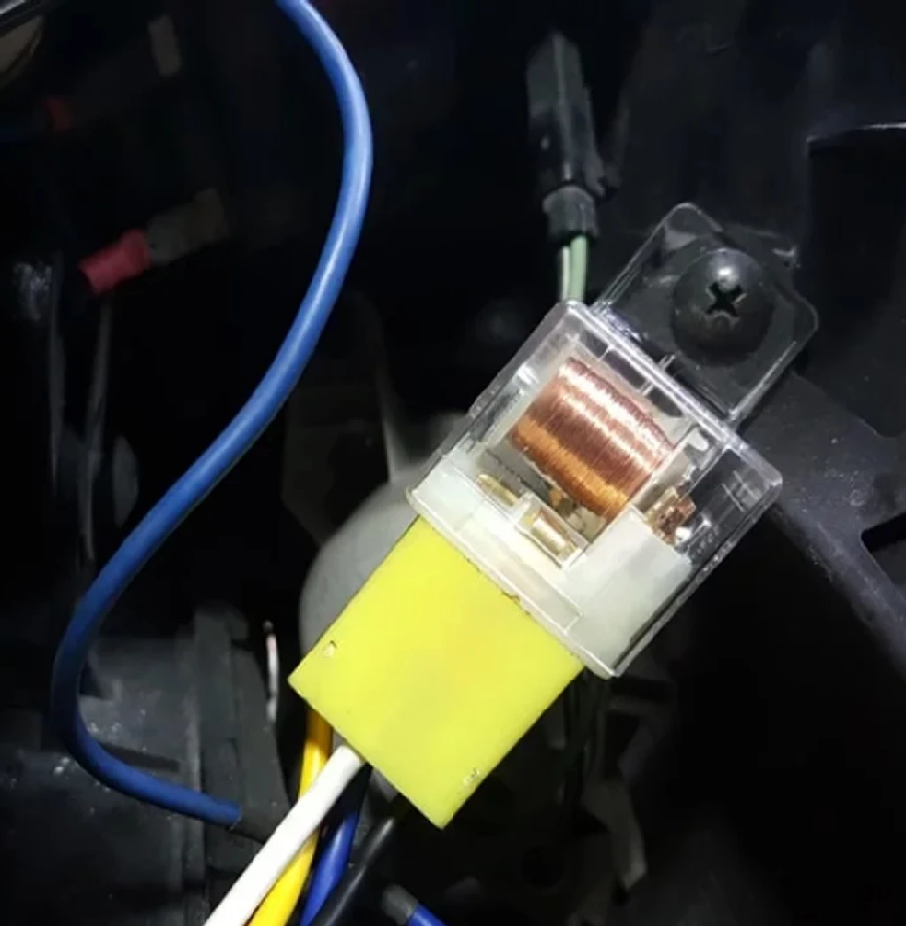 Relay 4 Kaki 12V 80A Indikator Lampu untuk Klakson Aksesoris Kendaraan — 5