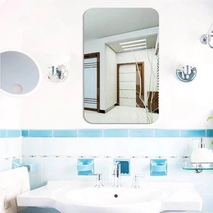 Vinyl Kaca Cermin Stiker Sticker Dinding Wallpaper Mirror - Kotak