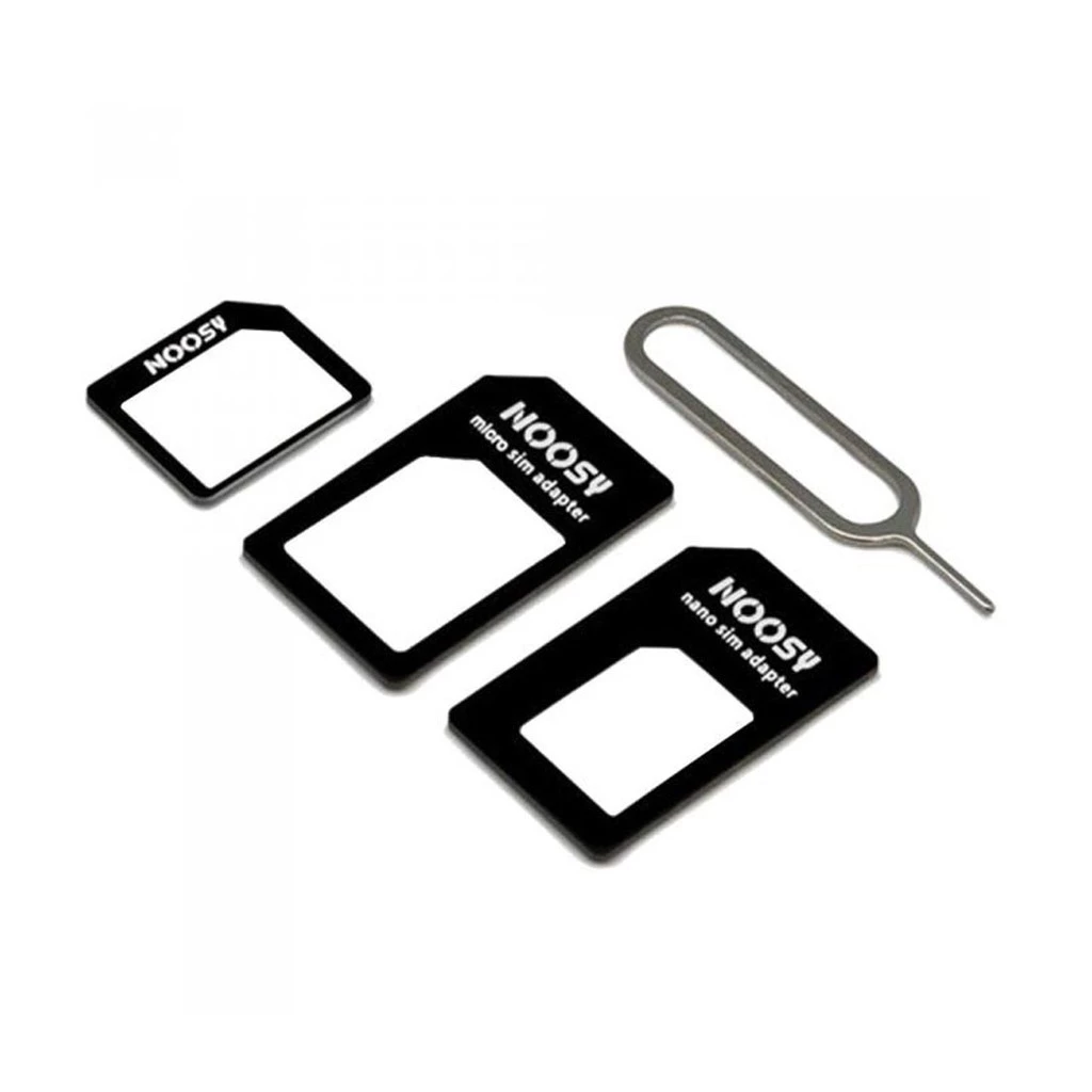 Set Adapater Sim Card Nano Micro Pin dengan Dudukan kartu 4in1 — 7
