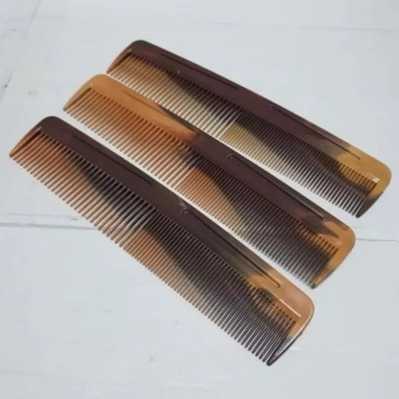 Sisir Rambut Twin Coklat Model Lurus Plastik Beauty Comb Nyaman — 6