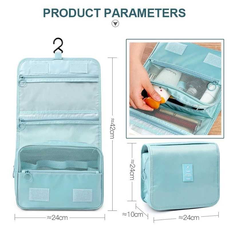 Travel Bag Storage Tas Penyimpanan Multifungsi Banyak Sekat Waterproof — 4