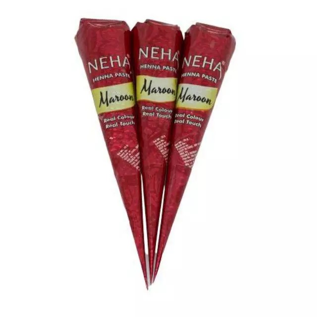 Henna Tangan Kuku Cone Temporary Hand Painting Colour Cat Tangan — 9