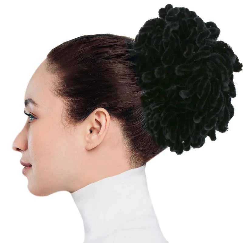 Kunciran Ubur Ubur Jumbo 100 JuntaI Ikat Rambut Scrunchie Cepolan Hijab — 3