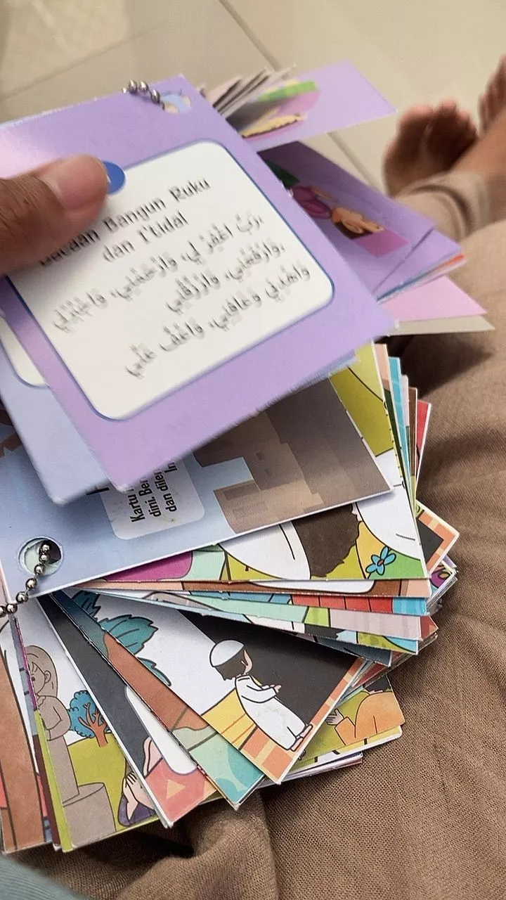 Flash Card Kartu Pintar Belajar Anak Mainan Edukasi Sekolah PAUD TK SD — 7