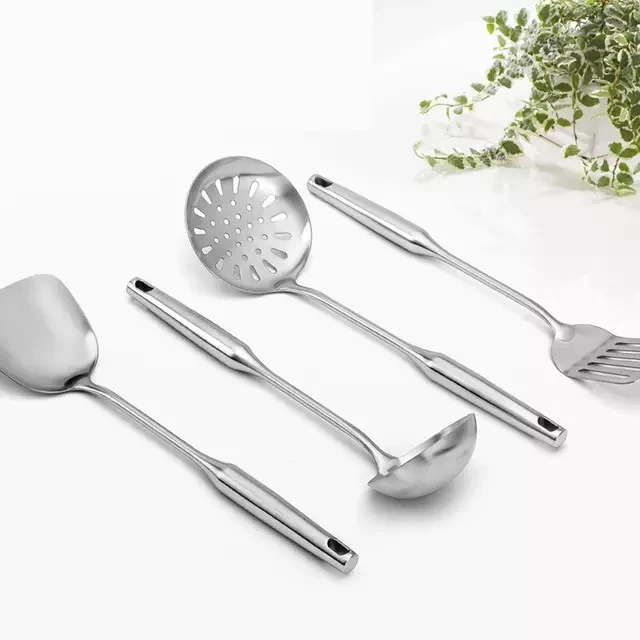 Set Spatula Alat Masak 4in1 Sederhana Stainless Steel Tebal 4pcs — 5