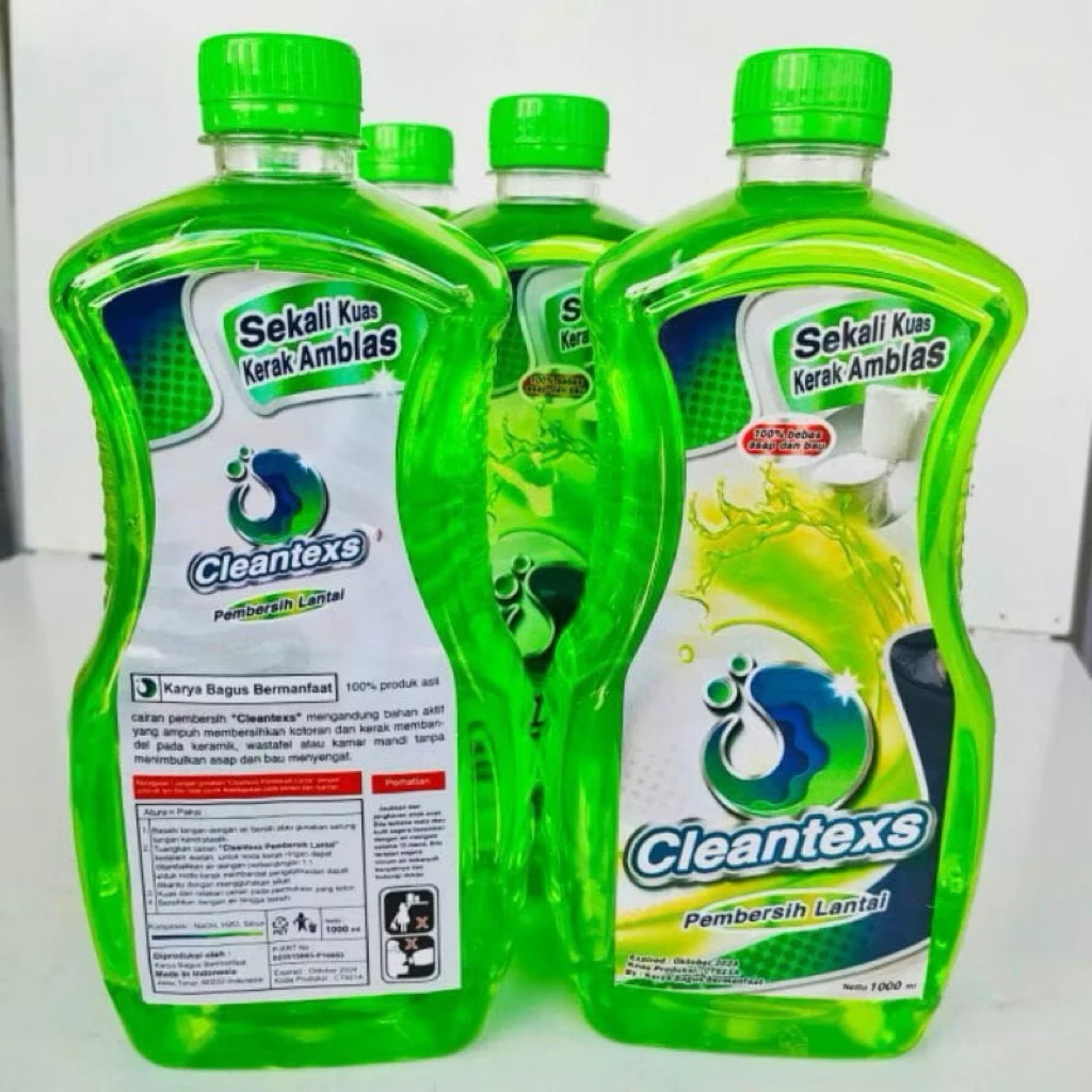 Cleantex Pembersih Kamar Mandi Porcelen 1L Bersihkan Kerak Kamar Mandi — 7
