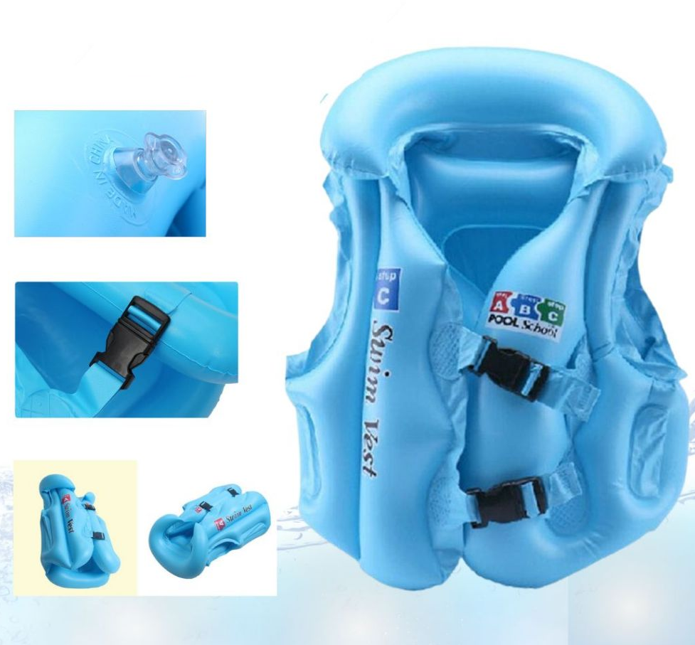 Pelampung Rompi Renang Anak Dewasa Swim Vest Strap Adjustable — 10