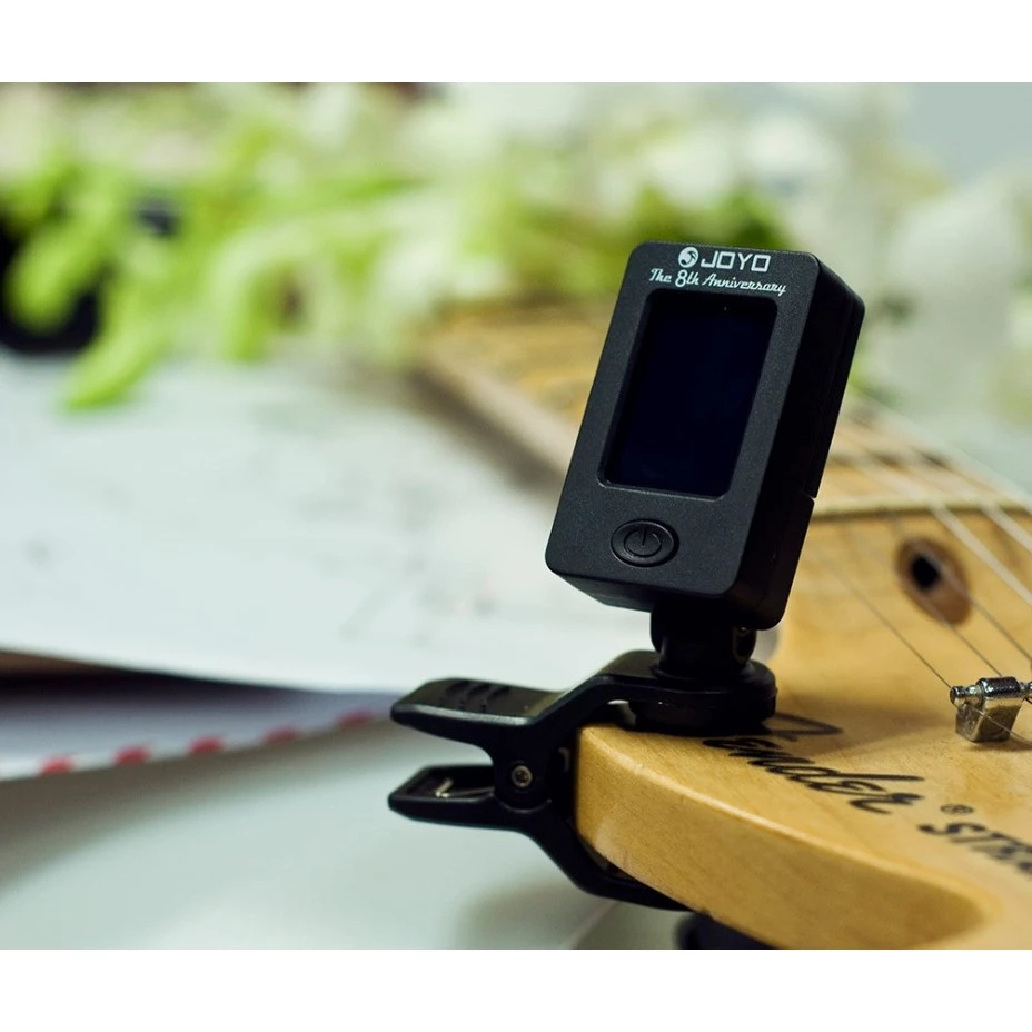 Tuner Gitar Bass Ukulele Jepit Digital Chromatic Dengan Layar Lcd — 5