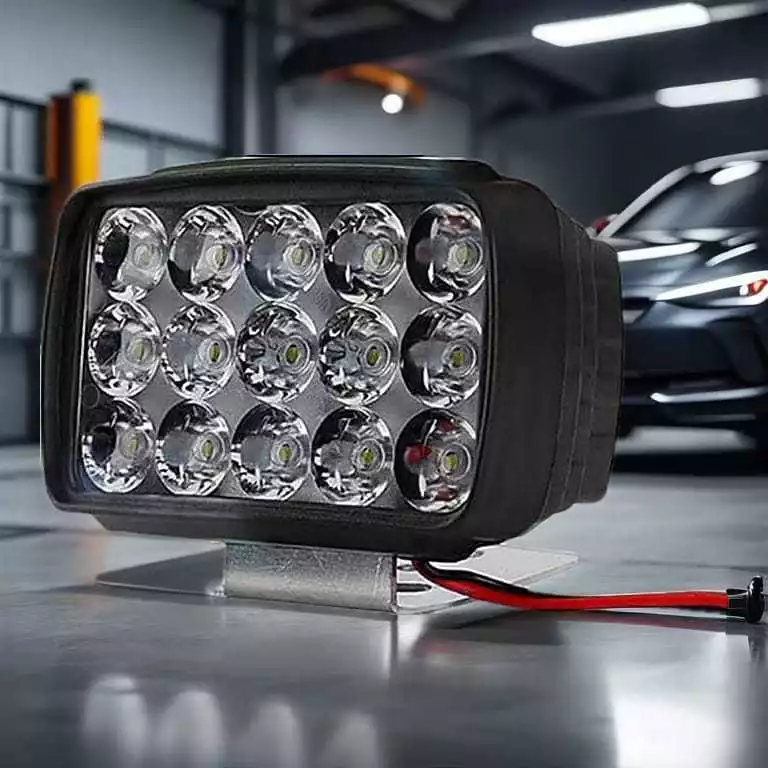 Lampu LED Sorot Mata Laser Gun 15 Super Terang untuk Mobil dan Motor — 6
