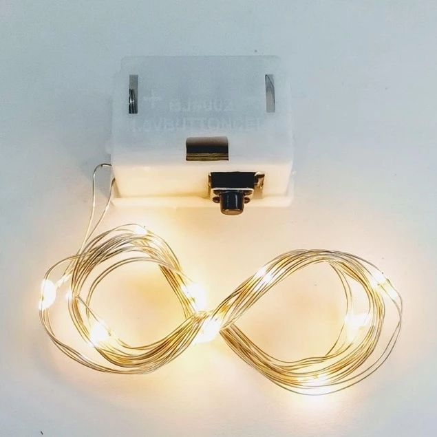 Lampu Hias Buket Bunga Balon Fairy Light Dekorasi Tumblr Kawat Mini